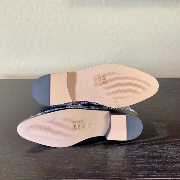 NWB J.Crew Multi-Buckle Boots Snake Leather AE921 - Picture 12 of 12